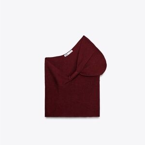 Zara Asymmetrical Knit Sweater